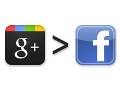 google plus vs facebook