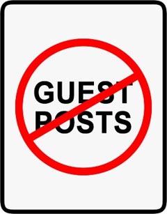 no guest post