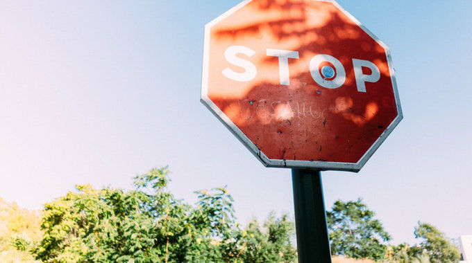 Stop sign