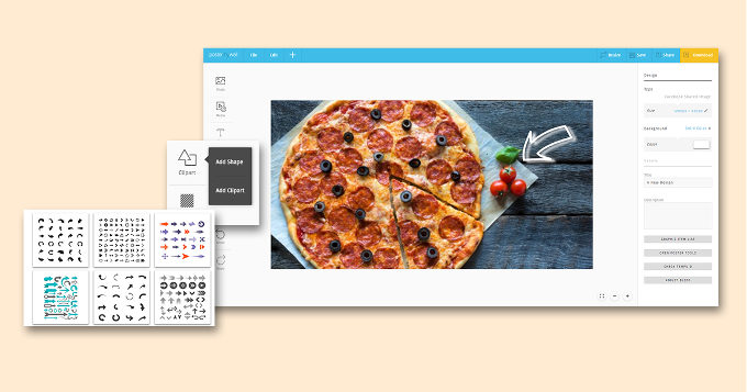 Screenshot design