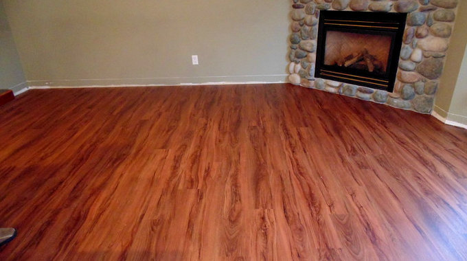 Wide plank floors